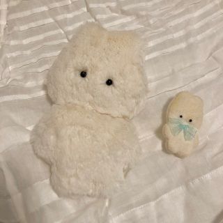 うさぎ　ぬいぐるみ&ブローチセット　ハンドメイド(ぬいぐるみ)