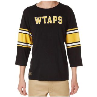 ダブルタップス(W)taps)の名作 ダブルタップス WTAPS QB 03 TEE フットボール Tシャツ M(Tシャツ/カットソー(七分/長袖))