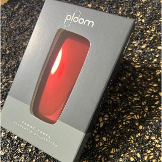 プルームテック(PloomTECH)のploom X フロントパネル　ラヴァレッド (タバコグッズ)