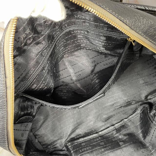 LOEWE - 【⭐︎美品⭐︎】 ロエベ アマソナ ハンドバッグ ブラック