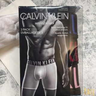 カルバンクライン(Calvin Klein)の【新品未使用】カルバンクライン メンズ ボクサーパンツ 3枚セット(ボクサーパンツ)