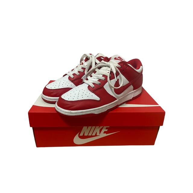 NIKE DUNK LOW SP "WHITE/UNIVERSITY RED"