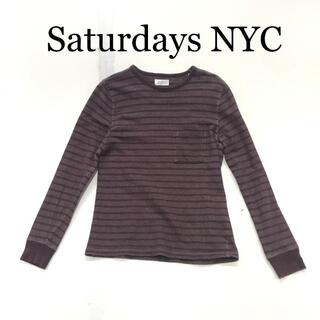 Saturdays NYC　サタデーズニューヨークシティ　長袖　トレーナー(Tシャツ/カットソー(七分/長袖))