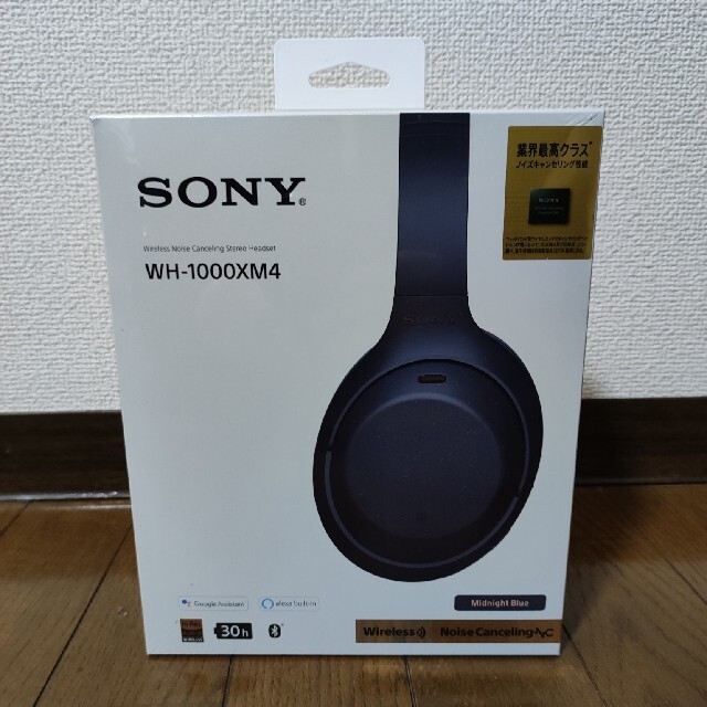 SONY - 【新品未開封】WH-1000XM4 ミッドナイトブルーの通販 by いーた