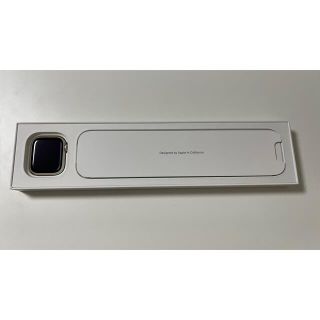 アップルウォッチ(Apple Watch)のapple watch 7 41mm スターライト　シルバーミラネーゼループ(その他)