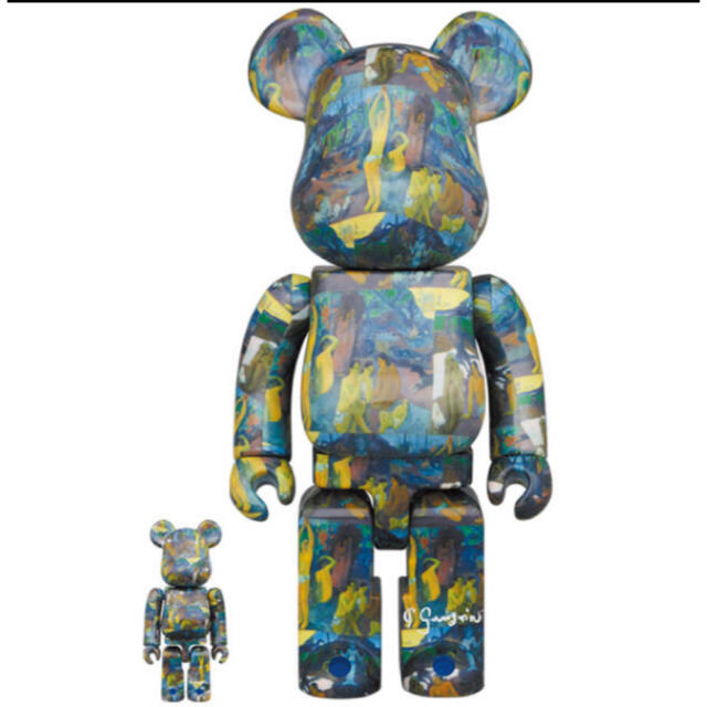 MEDICOM TOY(メディコムトイ)のBE@RBRICK × Paul Gauguin 100％ & 400％ ハンドメイドのおもちゃ(フィギュア)の商品写真