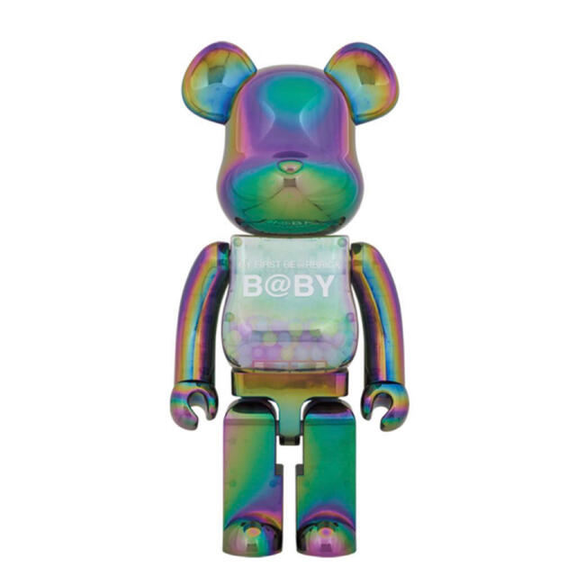 おもちゃBE@RBRICK B@BY CHROME Ver. 100%＆400%