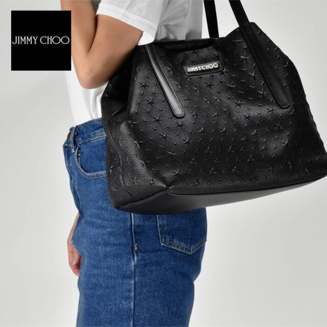 希少✨美品 JIMMY CHOO ジミーチュウ デニムハンドバッグ