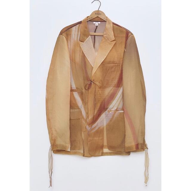 AMBERSIZEMASU GLASS JACKET