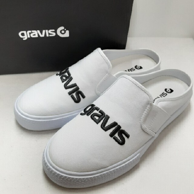 gravis(グラビス)の最値!新品!グラビスgravis セディン スリッポン スニーカー 26.5cm メンズの靴/シューズ(スニーカー)の商品写真