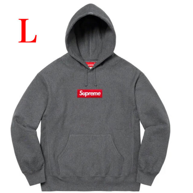 Supreme box logo Hooded Sweatshirt L