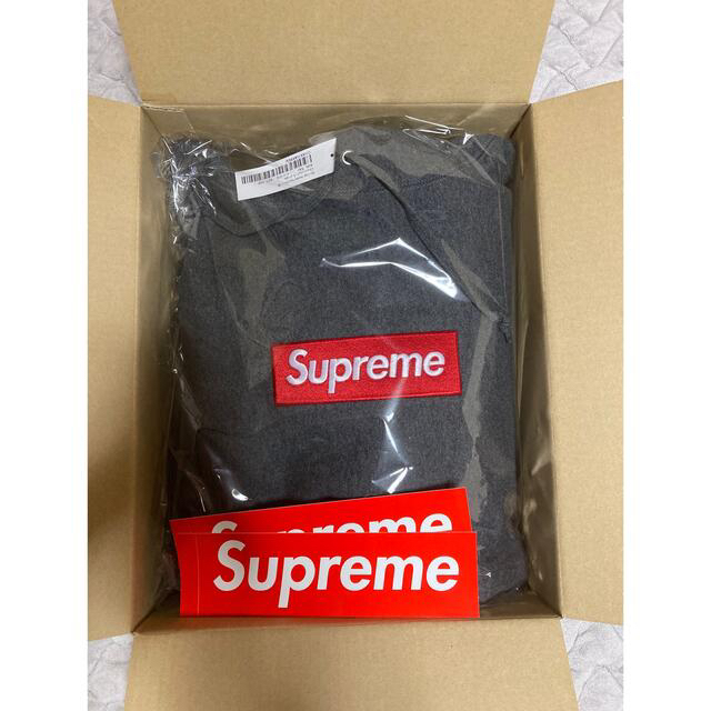 Supreme box logo Hooded Sweatshirt L