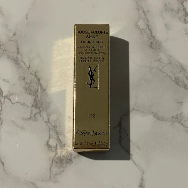Yves Saint Laurent Beaute(イヴサンローランボーテ)のイヴサンローラン　ルージュヴォリュプテ　シャインNo.122 コスメ/美容のベースメイク/化粧品(口紅)の商品写真