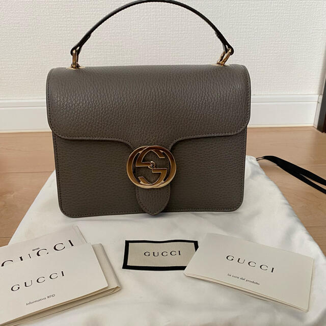 Gucci(グッチ)のmina様 GUCCI インターロッキングG ショルダーバッグ レディースのバッグ(ショルダーバッグ)の商品写真