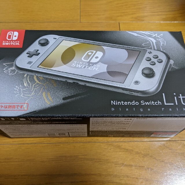 新品未開封】任天堂Switch lite 本体 ディアルガ パルキア 新品未開封】任天堂Switch lite 本体 ディアルガ パルキア
