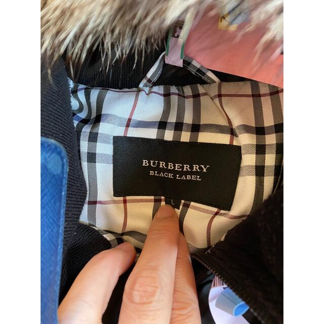 BURBERRY BLACK LABEL(バーバリーブラックレーベル)の撥水加工済　バーバリーブラックレーベル　ダウンコート L ダウンジャケット メンズのジャケット/アウター(ダウンジャケット)の商品写真