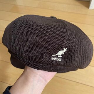 カンゴール(KANGOL)のKANGOL カンゴール キャスケット L メッシュ 帽子(キャスケット)