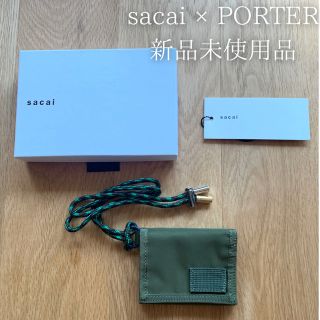 サカイ(sacai)の 21ss sacai x PORTER / Nylon Trifold 財布(折り財布)