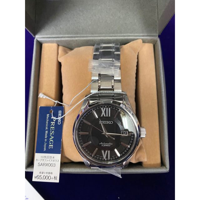 新品　SEIKO セイコー PRESAGE メカニカル 自動巻SARX003