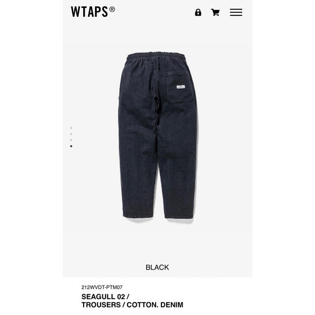 WTAPS SEAGULL 02 TROUSERS COTTON DENIM - デニム/ジーンズ