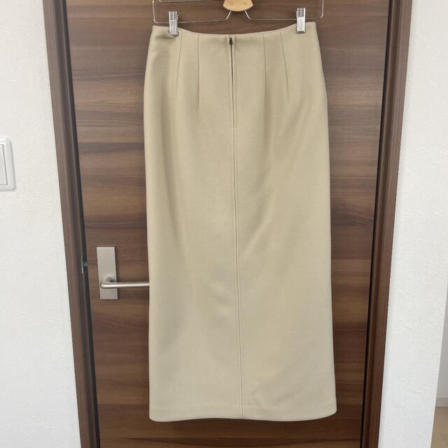 IENA(イエナ)のIENA メルトンロングスリットスカート40 レディースのスカート(ロングスカート)の商品写真