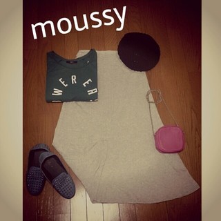 マウジー(moussy)のmoussy☆スウェットマキシSK(ロングスカート)
