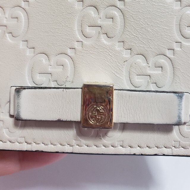 Gucci(グッチ)のGUCCI■GG柄札入れ＆カード入れ■2つ折り レディースのファッション小物(財布)の商品写真