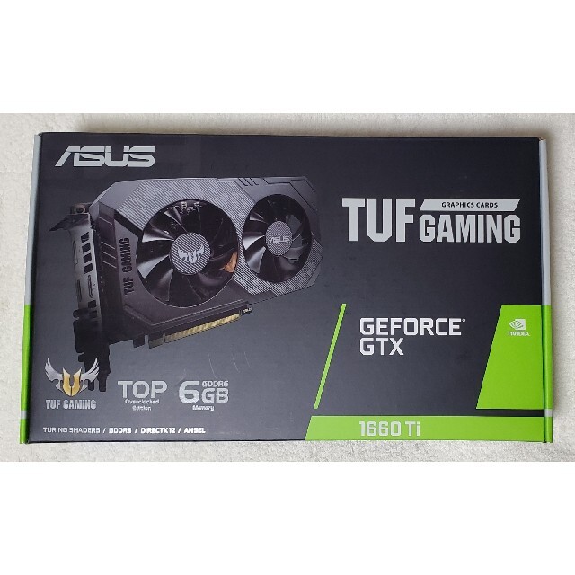 PCパーツASUS GeForce GTX1660Ti 新品