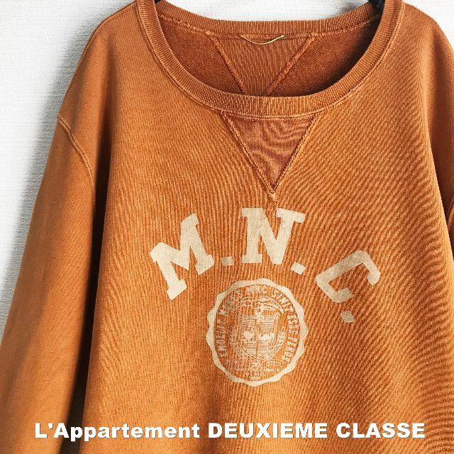 L'Appartement DEUXIEME CLASSE(アパルトモンドゥーズィエムクラス)の【DEUXIEME CLASSE】 19－20AW ヴィンテージ ロゴスウェット レディースのトップス(トレーナー/スウェット)の商品写真