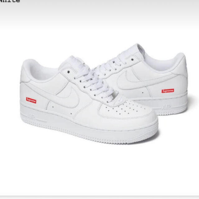 Supreme NIKE AIR FORCE 1 Low  white靴/シューズ