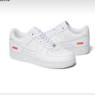 シュプリーム(Supreme)のSupreme NIKE AIR FORCE 1 Low  white(スニーカー)