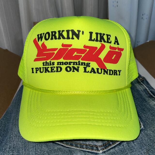 KAPITAL(キャピタル)の希少 SICKO Trucker Cap 日本未発売 メンズの帽子(キャップ)の商品写真