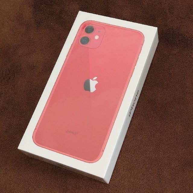 iPhone 11 64GB RED レッド 赤【新品完全未開封 iPhone 11 64GB RED レッド 赤【新品完全未開封