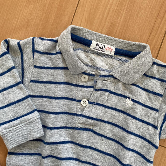 POLO カバーオール70 キッズ/ベビー/マタニティのベビー服(~85cm)(カバーオール)の商品写真