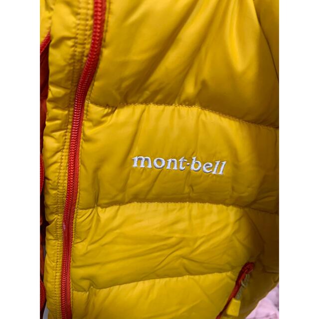 mont bell(モンベル)の【はなさん専用】モンベル　ダウン　100センチ キッズ/ベビー/マタニティのキッズ服女の子用(90cm~)(ジャケット/上着)の商品写真