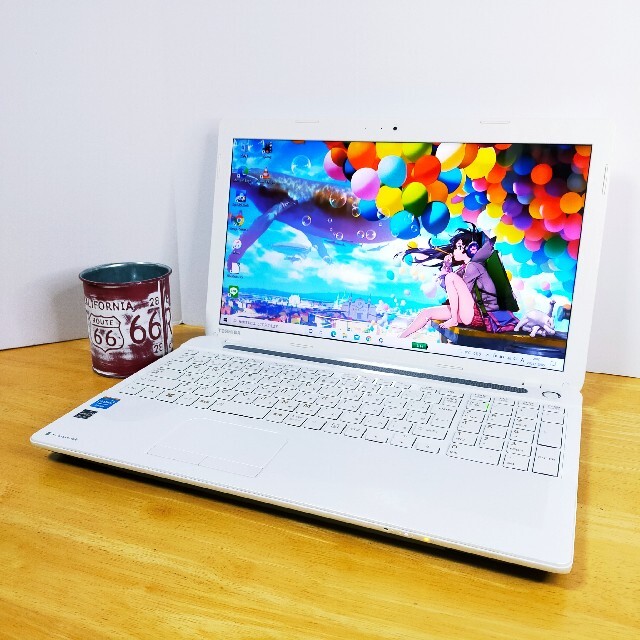 ☆極上品☆ノートパソコン/カメラ/win10/ウィルス対策◎/初心者向け/美品-