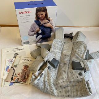 ベビービョルン(BABYBJORN)のベビービョルン　抱っこ紐 ONE KAI air  ワンカイエアー　グレー(抱っこひも/おんぶひも)