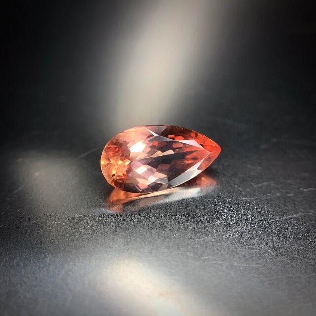 魅惑のシェリーカラー 1.75ct UP 天然 インペリアルトパーズ
