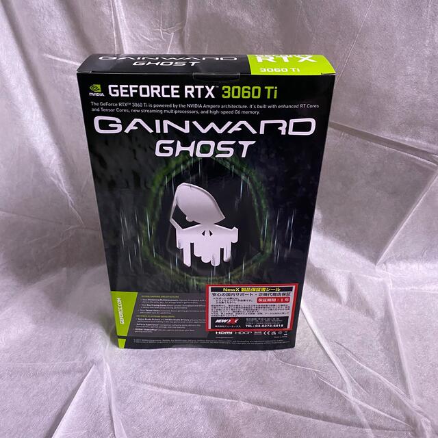 ◆新品未使用◆GeForce RTX 3060 Ti Ghost V1（LHR）