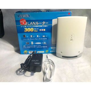 アイオーデータ(IODATA)のWi-Fiルーター　IOデータ　WN -G３００DR(PC周辺機器)