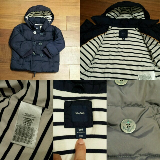 babyGAP(ベビーギャップ)のbabyGAP　コート　90cm キッズ/ベビー/マタニティのキッズ服男の子用(90cm~)(コート)の商品写真