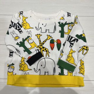 グラニフ(Design Tshirts Store graniph)のグラニフ ミッフィー スウェット トレーナー アニマル 90(Tシャツ/カットソー)