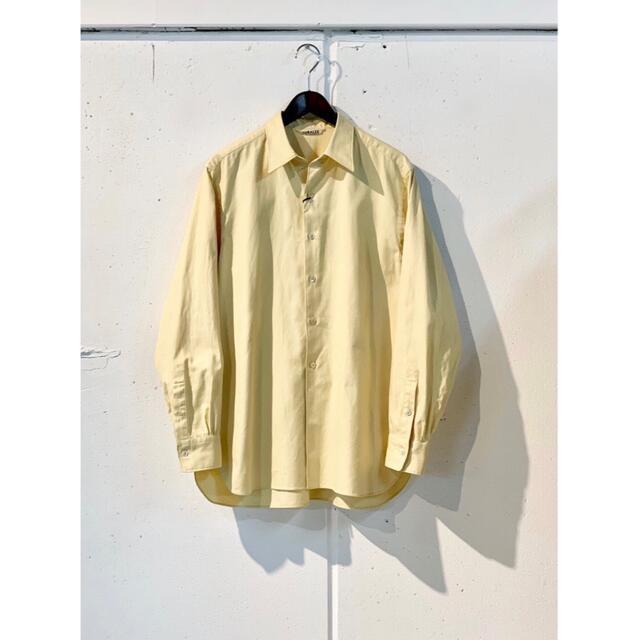 1LDK SELECT(ワンエルディーケーセレクト)のオーラリー紙タグ付き★メンズシャツFINX SHUTTLE OX SHIRTS メンズのトップス(シャツ)の商品写真