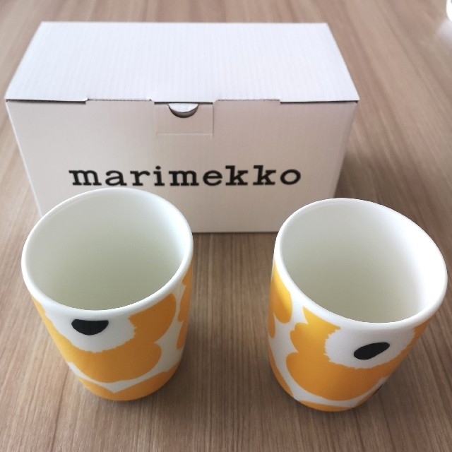 marimekko(マリメッコ)のマリメッコ ウニッコ トールカップセット 新品 インテリア/住まい/日用品のキッチン/食器(グラス/カップ)の商品写真