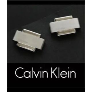 カルバンクライン(Calvin Klein)の7733.CKカルバンクライン◆カフス◆シルバー◆カフリンクス◆新品(カフリンクス)