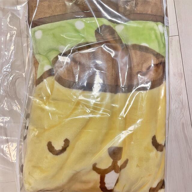 ポムポムプリン 一番くじ 毛布