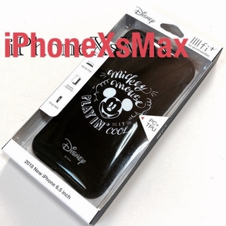 ディズニー(Disney)のディズニー iPhoneXsMax対応ハイブリッドケース  イーフィット(iPhoneケース)