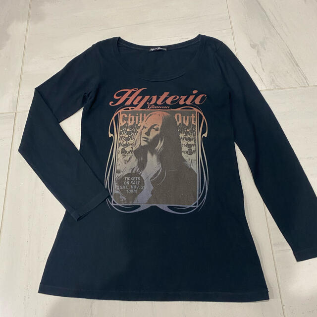 HYSTERIC GLAMOUR(ヒステリックグラマー)の週末値下げ‼️ヒステリック グラマー  長袖カットソー レディースのトップス(カットソー(長袖/七分))の商品写真