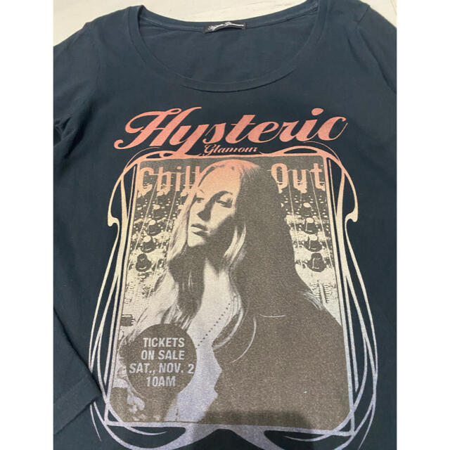 HYSTERIC GLAMOUR(ヒステリックグラマー)の週末値下げ‼️ヒステリック グラマー  長袖カットソー レディースのトップス(カットソー(長袖/七分))の商品写真