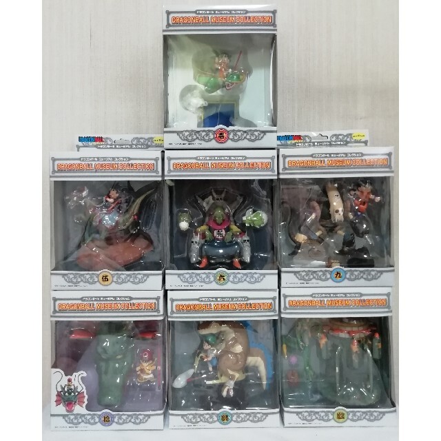 悟空×神龍伍ドラゴンボール　ミュージアムコレクション　7種セット　フィギュア　未開封